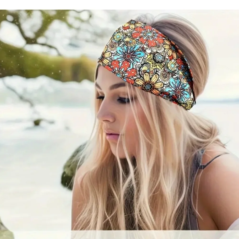 Floral Boho Multicolor Headband